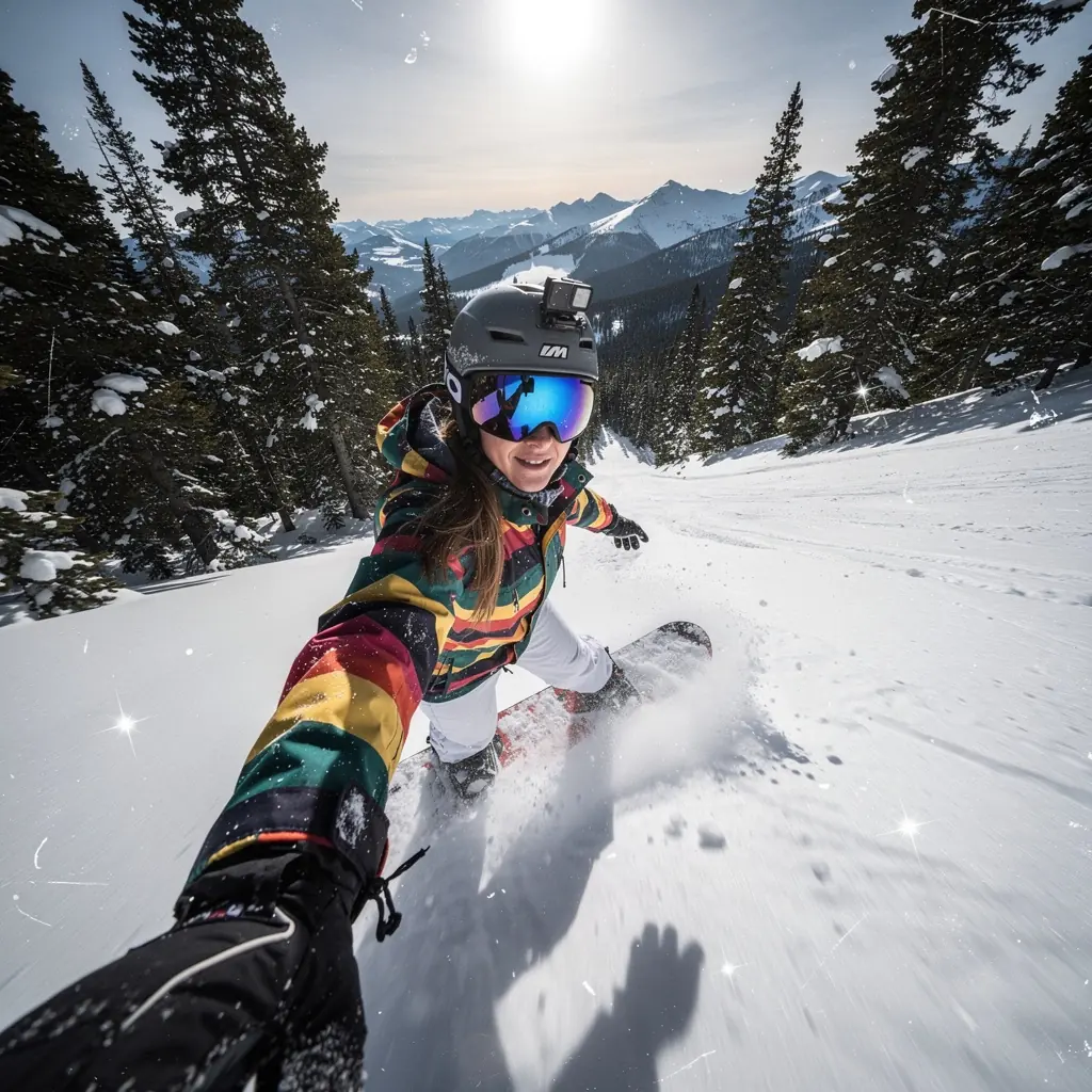 Путешественник с камерой, снимающий живописный водопад в национальном парке США.